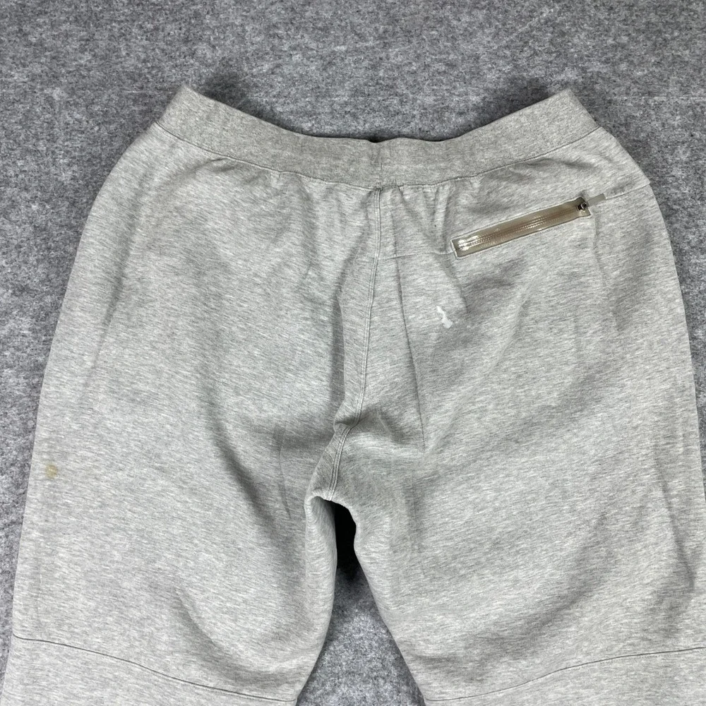 Jordan Sweatpants Mens 3XL Gray Jumpman Tech Fleece Tapered Joggers 3-Pocket